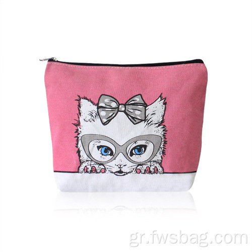 Europe Classic Source Girls Girls Kids Cotton Makeup Pouch